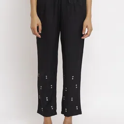 folk song W The Folksong Collection Women Black Trousers-picture-17