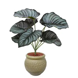Garden Deco Green & White Dual Shade Artificial Plant-picture-41