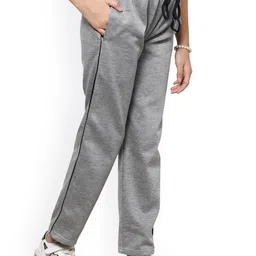 IndiWeaves Girls Pack Of 2 Fleece Track Pants image 2