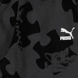 Puma Kids Grey & Black Paw T7 Pant image 2