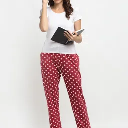 Kanvin Women Pack Of 2 Pure Cotton Lounge Pants image 4