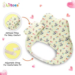 liltoes Nursing Pillow with Buckle Adjustment Breastfeeding Pillow image 5