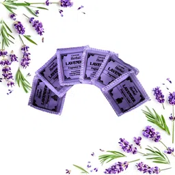 herbal treasures Mysore Sandalwood, Jasmine and Lavender Fragrance Sachet - 18 nos Potpourri image 4