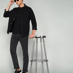 levi's 511 Men Slim Mid Rise Black Jeans image 2