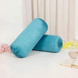 the conversion Turq plain TC Polyester Blend 2 Bolster Covers-picture-33