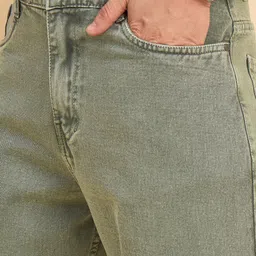 studio nexx Men Loose Fit Mid Rise Dark Blue Jeans image 3