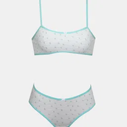 Dazzle Girls Printed Bra Panty Set-picture-55