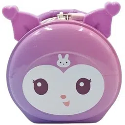 eclet 1pcs Metal Money Bank With Secure Lock & Key For Kids Random design will send-c Coin Bank image 3