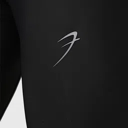 fuaark Solid Men Black Tights image 5