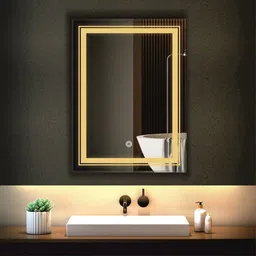 infusion dekors 18 x 24-Double Line Led Bathroom Mirror-picture-10