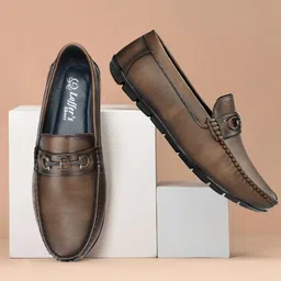 inklenzo Loafers for Men with Anti-RUST Buckle for every occasions and dailyuse wear Casuals For Men image 2