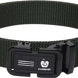 heneda Men Casual Green Nylon Belt image 3