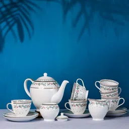 clay craft Pack of 15 Ceramic Tea Set – Stylish, Durable & Easy to Clean for Everyday Comfort-picture-14