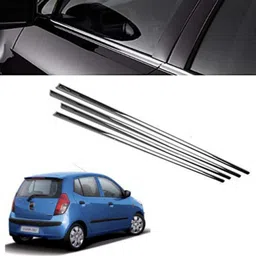 rimpil Lower Window Garnish i10 Old Chrome Hyundai i10 Side Garnish-picture-10