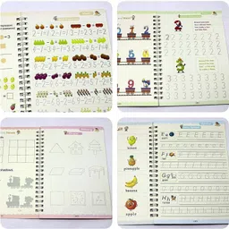 fayme international Magic Practice Copybook, Number Tracing Book for Preschoolers with Pen image 4