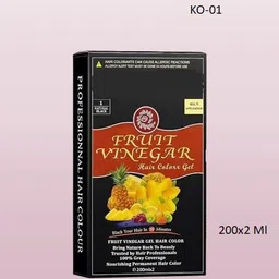 nkb Fruit Vinegar Hair colour | 200x2ml , Black-picture-11
