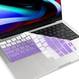 VISHAL OK-MB-AIR15-M3-2024-KP-PPL 2021-2024 Release MacBook Air 15.3 inch [A3114 A2941 M2/M3] Keyboard Skin image 4