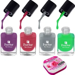 for for Perfect Stay Trendy Safe & Fast Dry ,Nail Art ,Glossy Finish Nail Polish Combo-picture-25