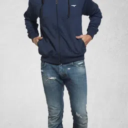 reya Men Solid Casual Jacket image 4