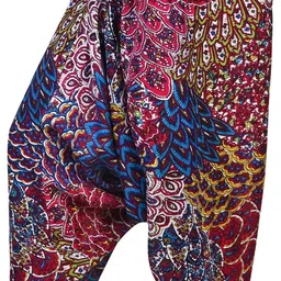 narnari Printed Rayon Women Harem Pants image 3