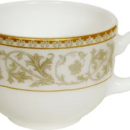 cello Pack of 12 Opalware Divine Oro Cup & Saucer 160 ml image 5