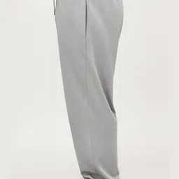 groverhub Men Relaxed Grey Pure Cotton Trousers image 3
