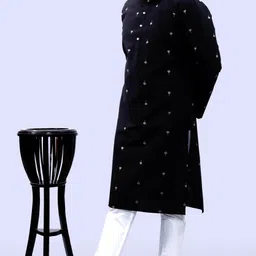 tibra collection Men Cotton Blend Kurta Pyjama Set image 5