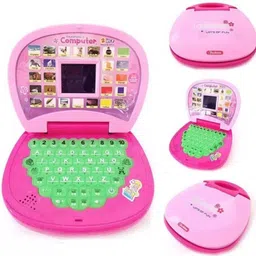 mju Learning Laptop for Kids with small LED Screen, Learning number and Alphabets image 2
