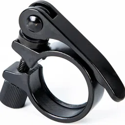 dstechbar Bicycle Seat Clamp, Bike Saddle Quick Release Alloy, Seat post Clip for Cycle Brake Shoe-picture-10