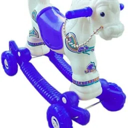 by PLASTIC HORSE , ROCKING FUNCTION WITH AMAZING COLOR Rideons & Wagons Non Battery Operated Ride On-image-15