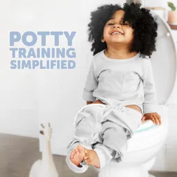 vaastudristi Baby Potty Seat Cover Full-Blue Potty Seat image 2