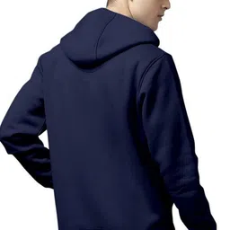 woostro Men Full Sleeve Solid Hooded Sweatshirt image 2