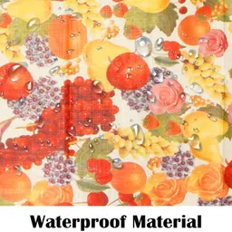 manufactory PVC 4 Seater Printed Table Cover image 2