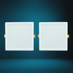 aster lite 15W Square 3-in-1 Color Changing LED Panel Light/Ceiling Light (Pack of 2) Recessed Ceiling Light Ceiling Lamp-picture-5