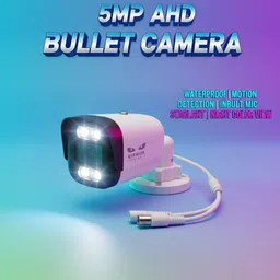 Nirmuk 5MP AHD Color Night Vision BULLET CAMERA WITH IN BUILT MICROPHONE Security Camera-picture-12
