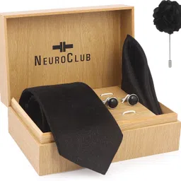 NEUROCLUB Silk Cufflink & Tie Pin Set-picture-28