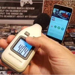 cpixen Monitor Sound Noise Level Meter Sound Measurement Machine Monitor Sound Noise Level Meter Sound Measurement Machine Single Unit Measuring Wheel image 3