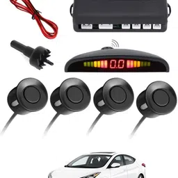 monolive Black Reverse Car Parking Sensor for Universal for All Cars-86 Set of 4 pcs Car Parking Sensors with LED Parking Assistant Kit-86 Parking Sensor-picture-12