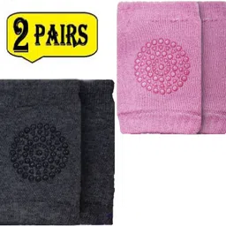 babymoon (2 PAIRS) Baby Knee Pads for Crawling Multicolor Baby Knee Pads-picture-23