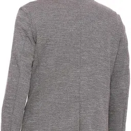 basics Men Self Design Single Breasted Casual Blazer image 2