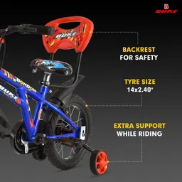 buke BONBON 14T Kids Cycle with training wheels and V Brake for 2 to 4 Years age 14 T (inch) Road Cycle image 4