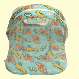 cart for baby Baby Bed,& Carry Nest, Cotton Baby Bedding for New Born with mosquito net bed Sleeping Bag image 3