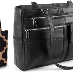 cimoni Women Black, Black Shoulder Bag-picture-11