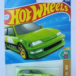 hot wheels C4982 HW 70S VS 90S 1/10 90HONDA CIVIC EF TOY CAR-picture-38