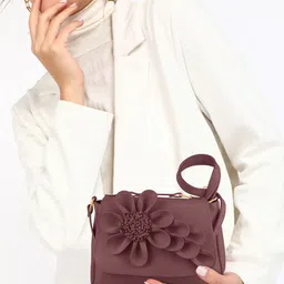 shifa collection Maroon Women Sling Bag MAROON Stylish Sling Bag for Women/Trendy Branded Sling Bag for Girls Latest BAG image 2