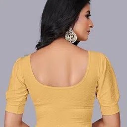 chandan tex fab Round Neck Women Blouse image 2