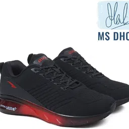 asian Crystal-13 Black Sports Transparent Sole Technology For Men image 3