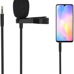 Professional 3.5mm Mic Collar Mic Lapel Mic for Voice Recording and YouTube Microphone-image-7