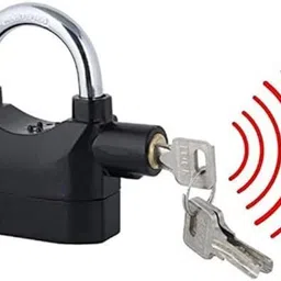 daxvin gujrat Security Padlock Electronic Alarm Lock 110dB Siren for Bicycle, Motorcycle Padlock-picture-12