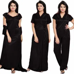 ledelav Pack of 4 Women Nighty Set-picture-25